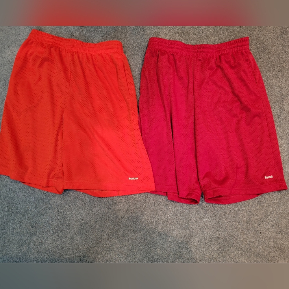 2 Two Reebok Men’s Basketball Shorts X-LARGE